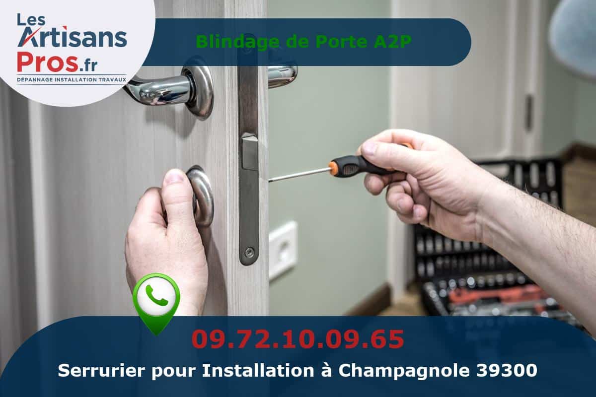 Installation de Serrurerie Champagnole