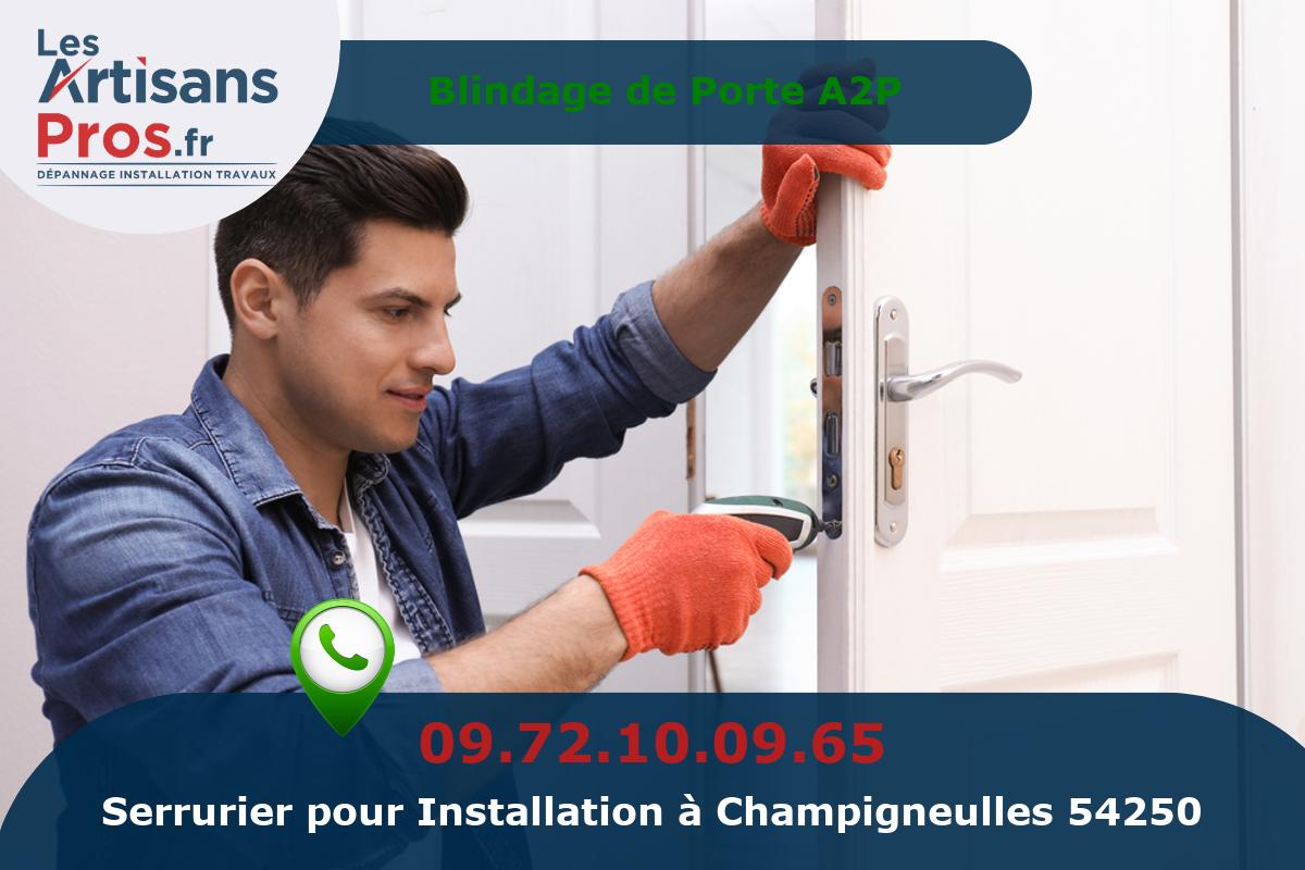 Installation de Serrurerie Champigneulles