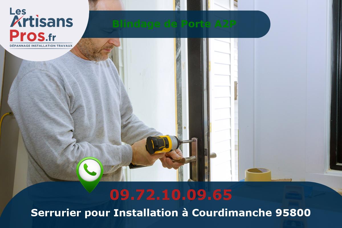 Installation de Serrurerie Courdimanche