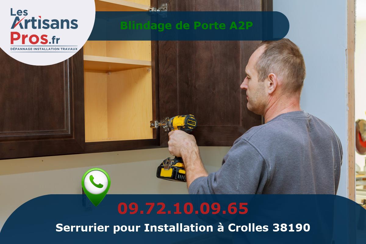 Installation de Serrurerie Crolles