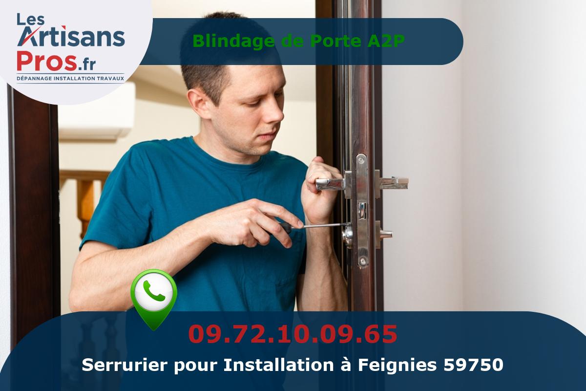 Installation de Serrurerie Feignies