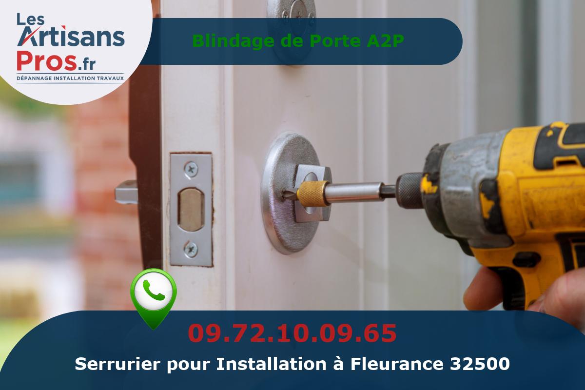 Installation de Serrurerie Fleurance