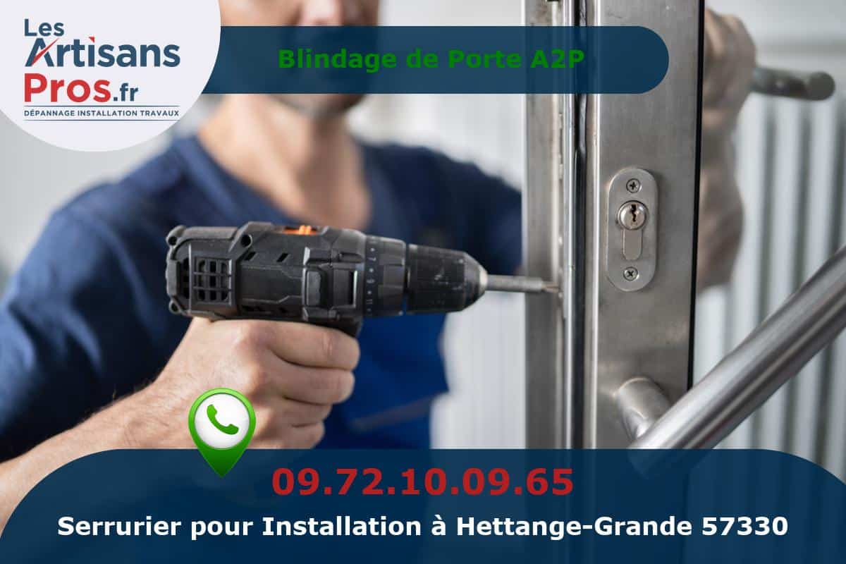 Installation de Serrurerie Hettange-Grande