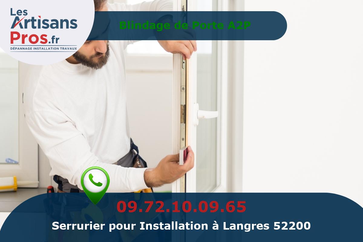 Installation de Serrurerie Langres