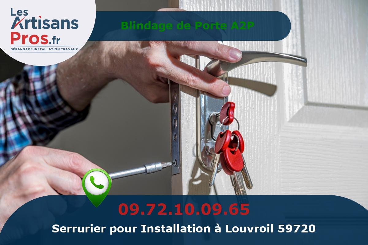 Installation de Serrurerie Louvroil