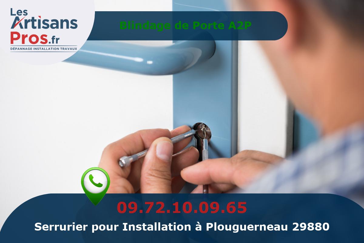 Installation de Serrurerie Plouguerneau