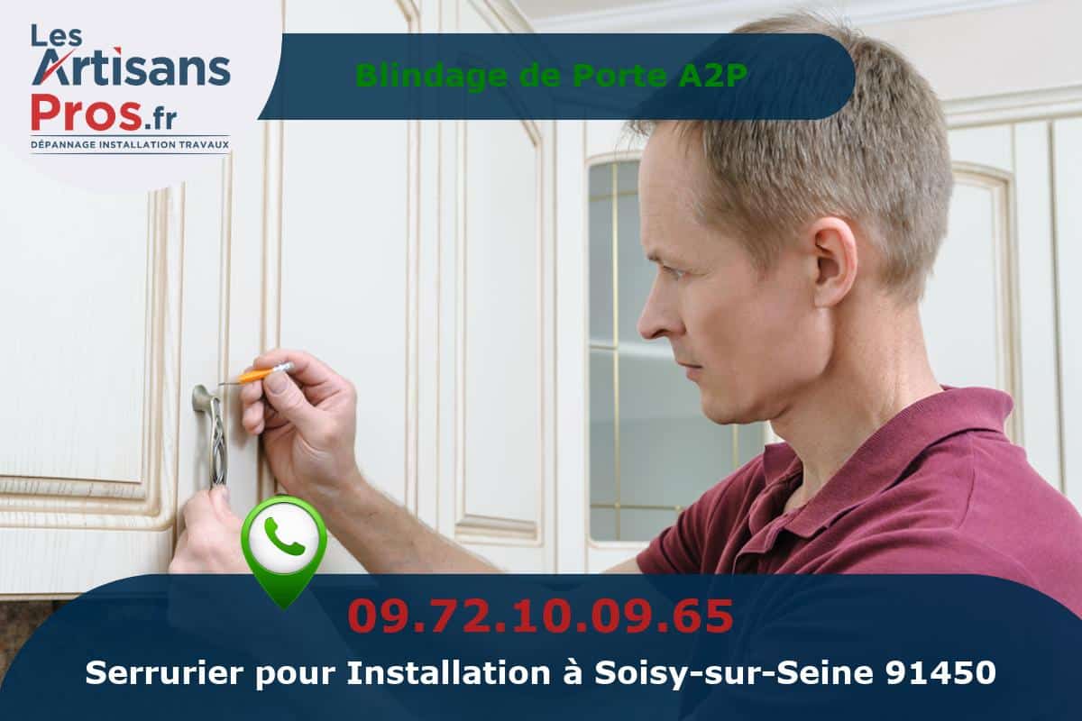 Installation de Serrurerie Soisy-sur-Seine