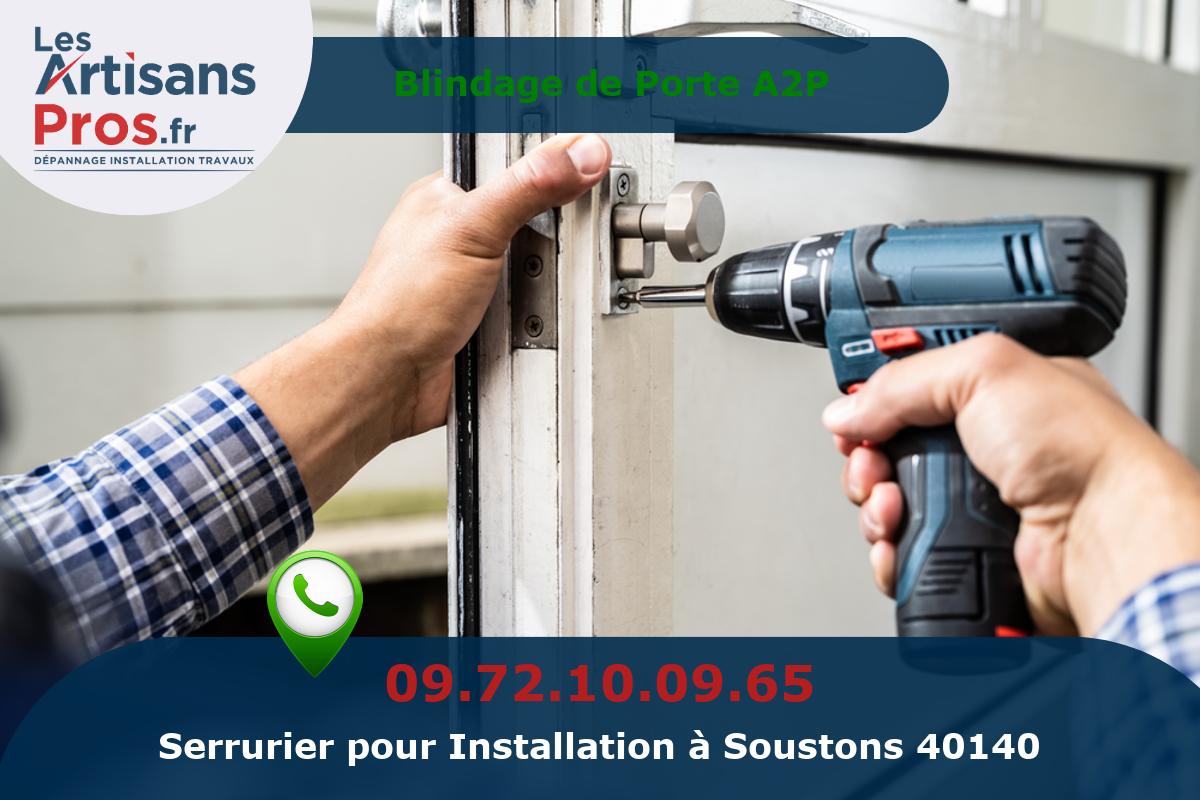 Installation de Serrurerie Soustons