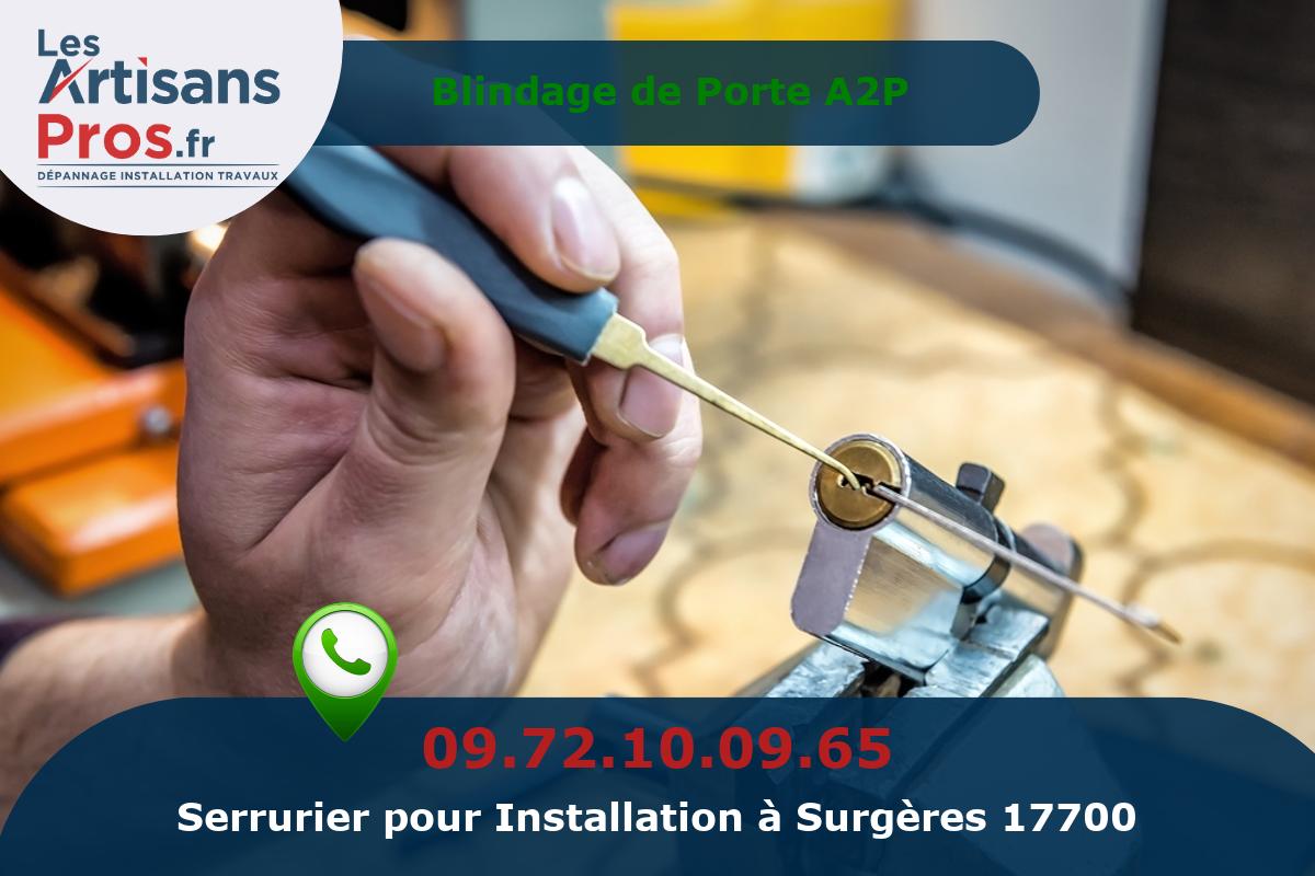 Installation de Serrurerie Surgères