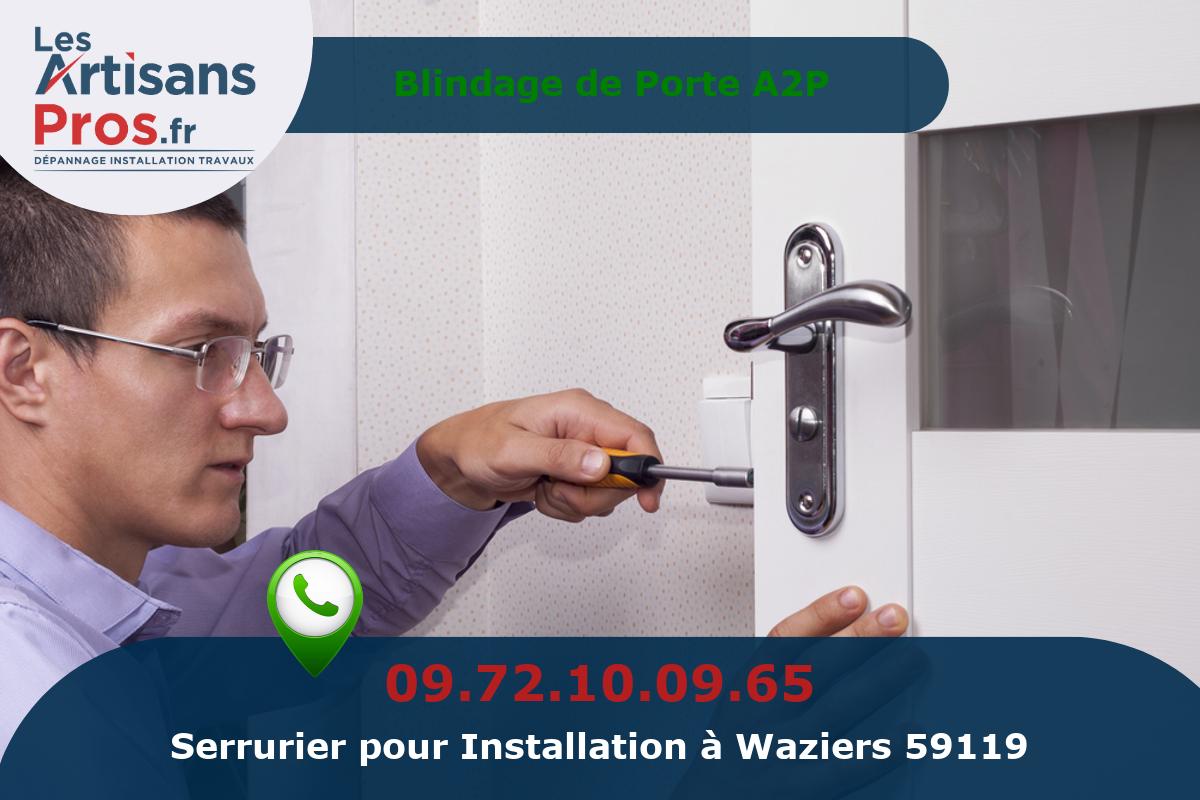 Installation de Serrurerie Waziers