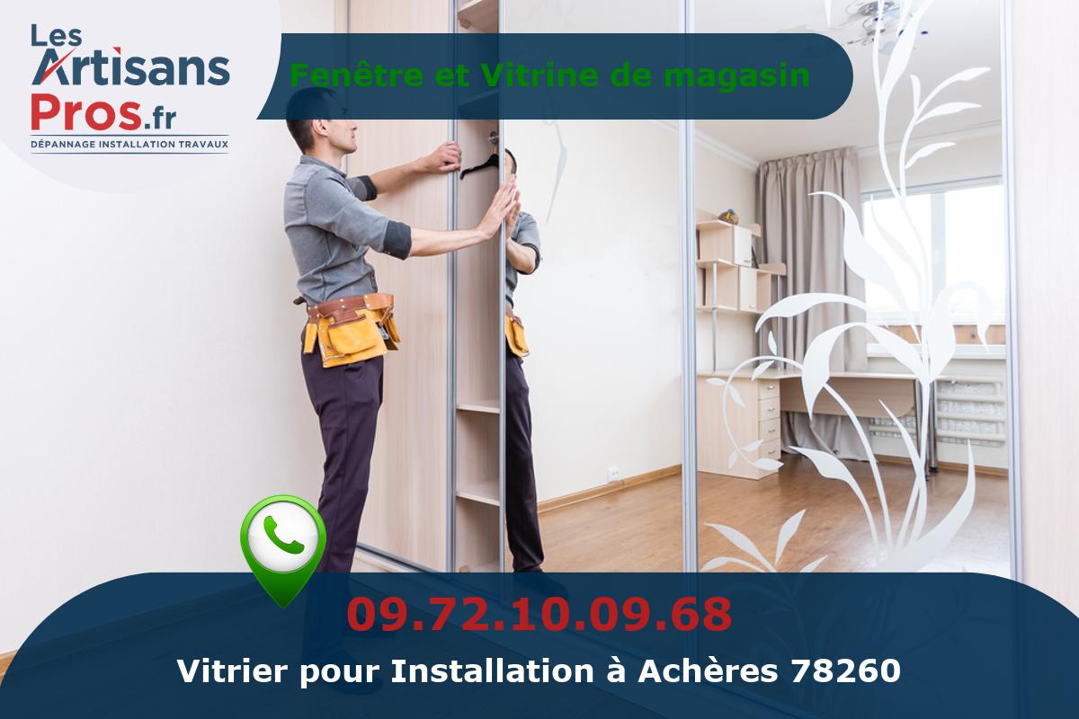 Installation de Vitrerie Achères