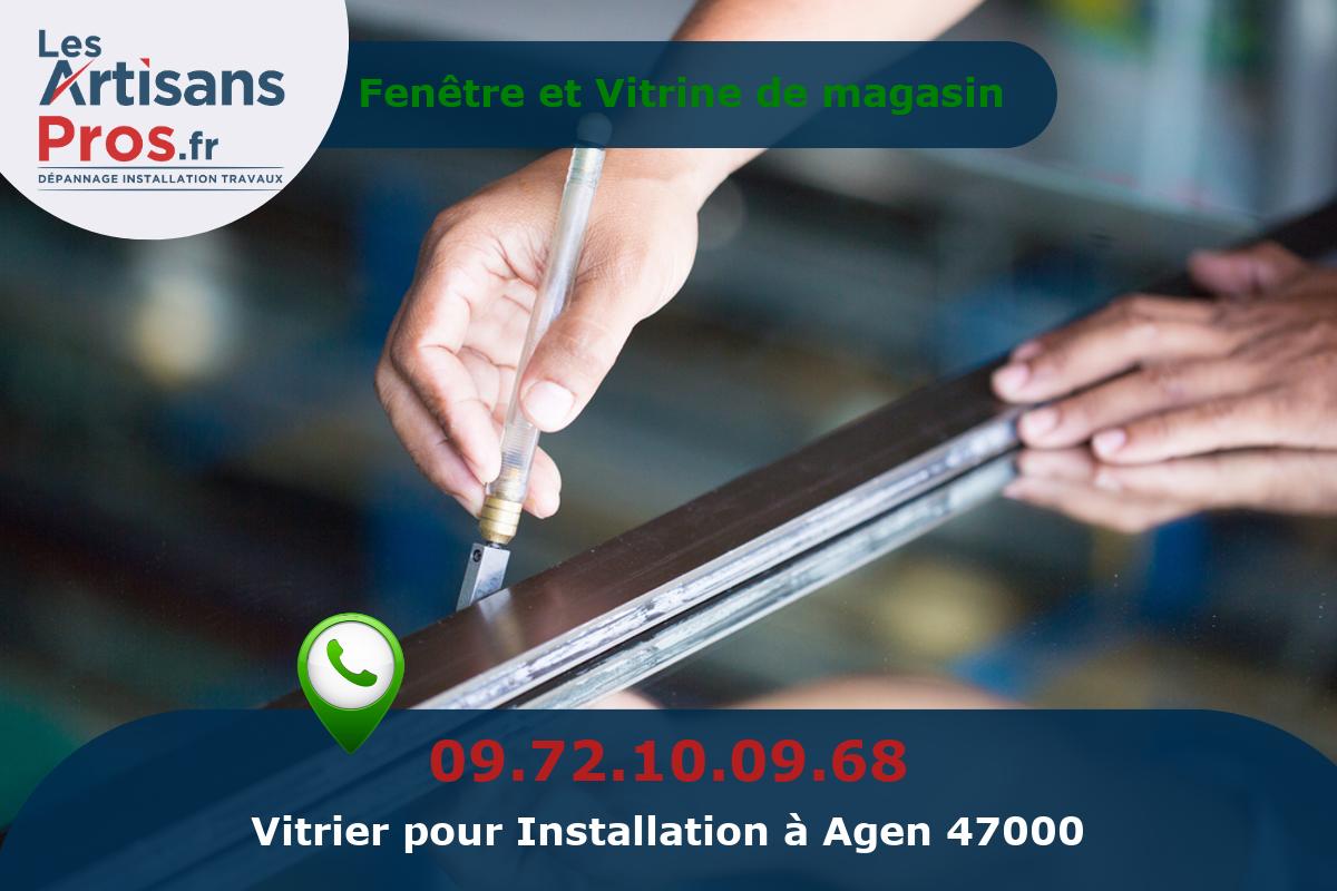 Installation de Vitrerie Agen