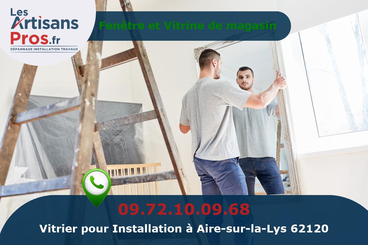 Installation de Vitrerie Aire-sur-la-Lys