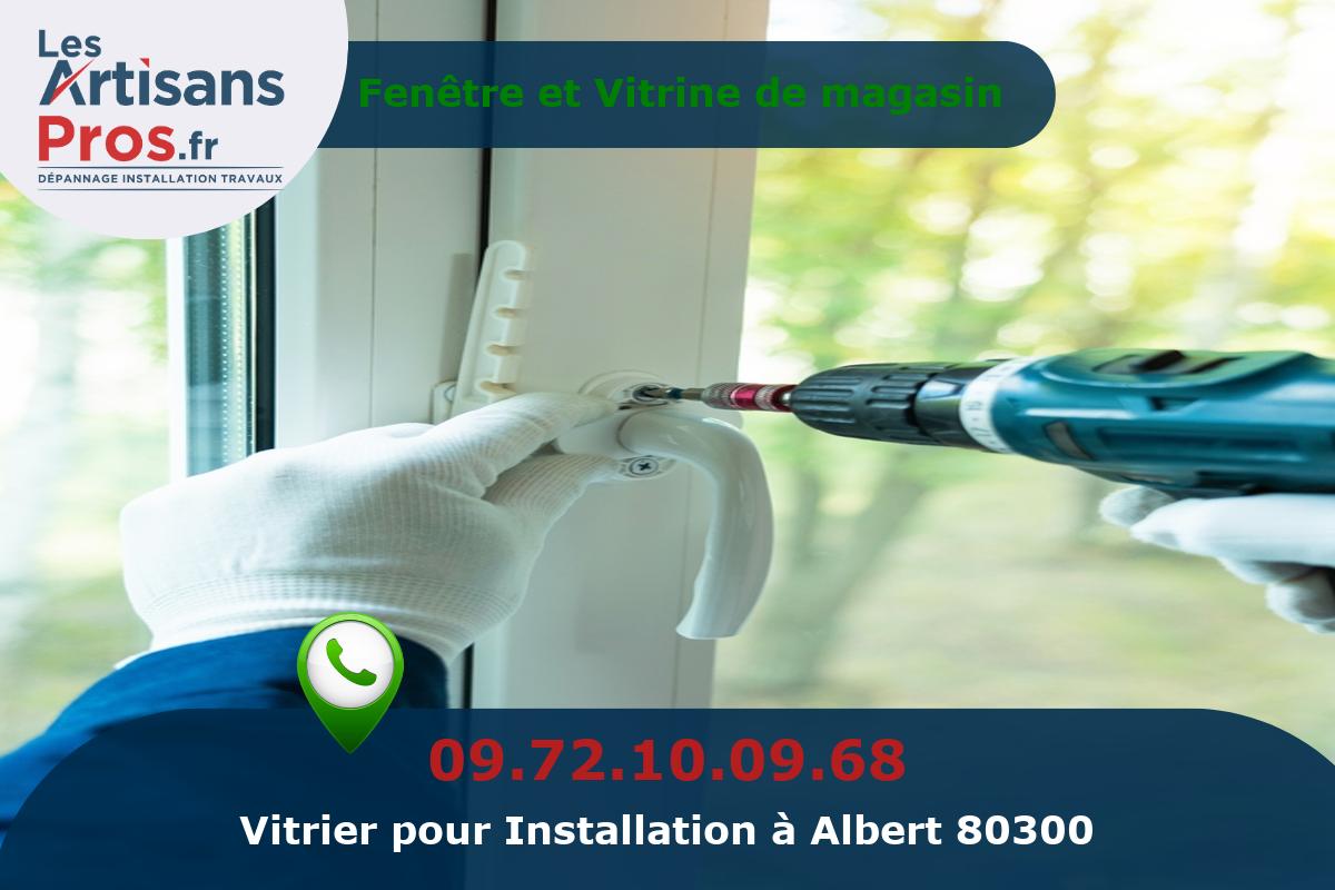 Installation de Vitrerie Albert