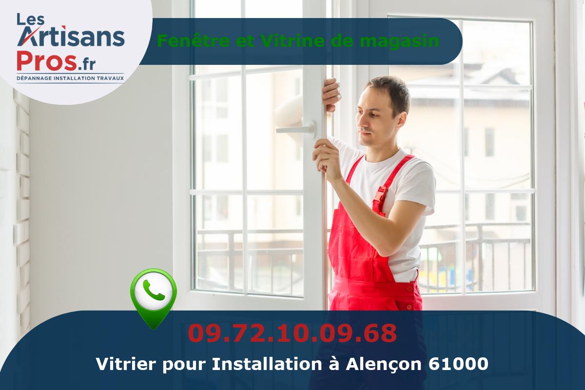 Installation de Vitrerie Alençon