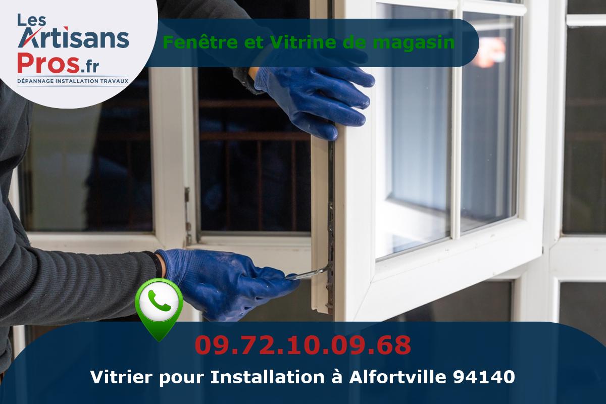 Installation de Vitrerie Alfortville