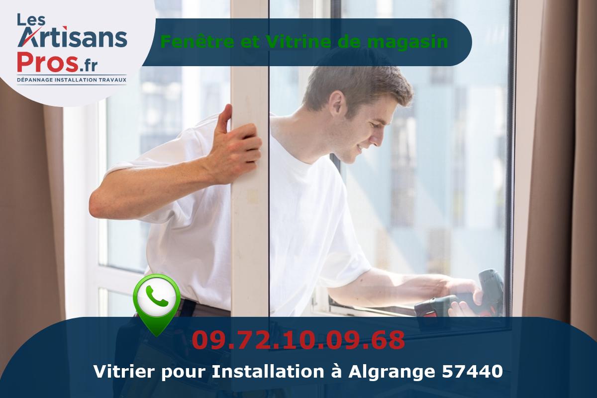 Installation de Vitrerie Algrange