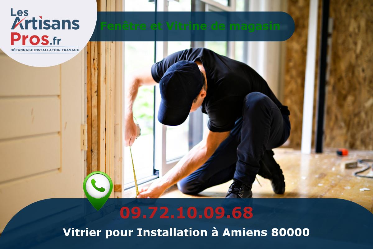 Installation de Vitrerie Amiens