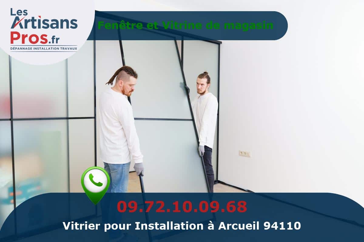 Installation de Vitrerie Arcueil