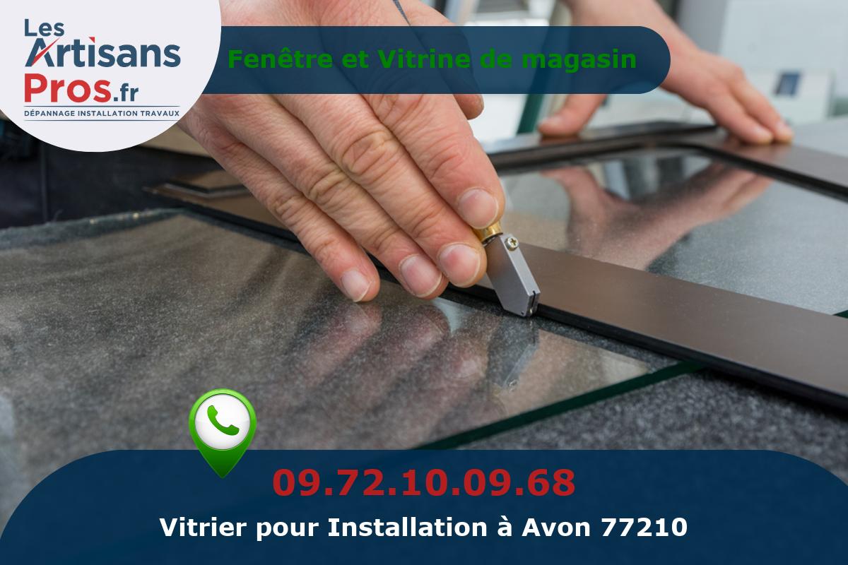 Installation de Vitrerie Avon