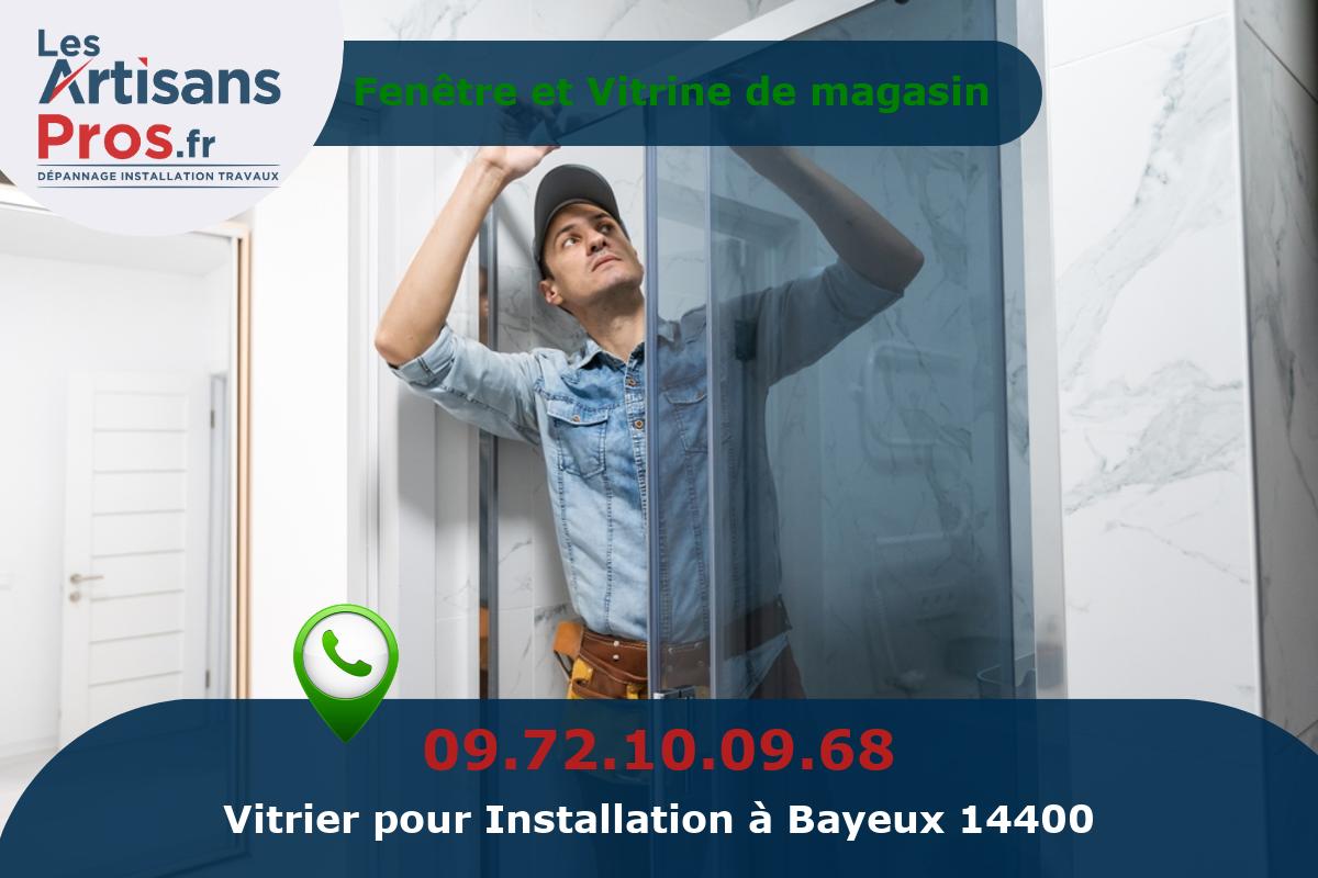 Installation de Vitrerie Bayeux