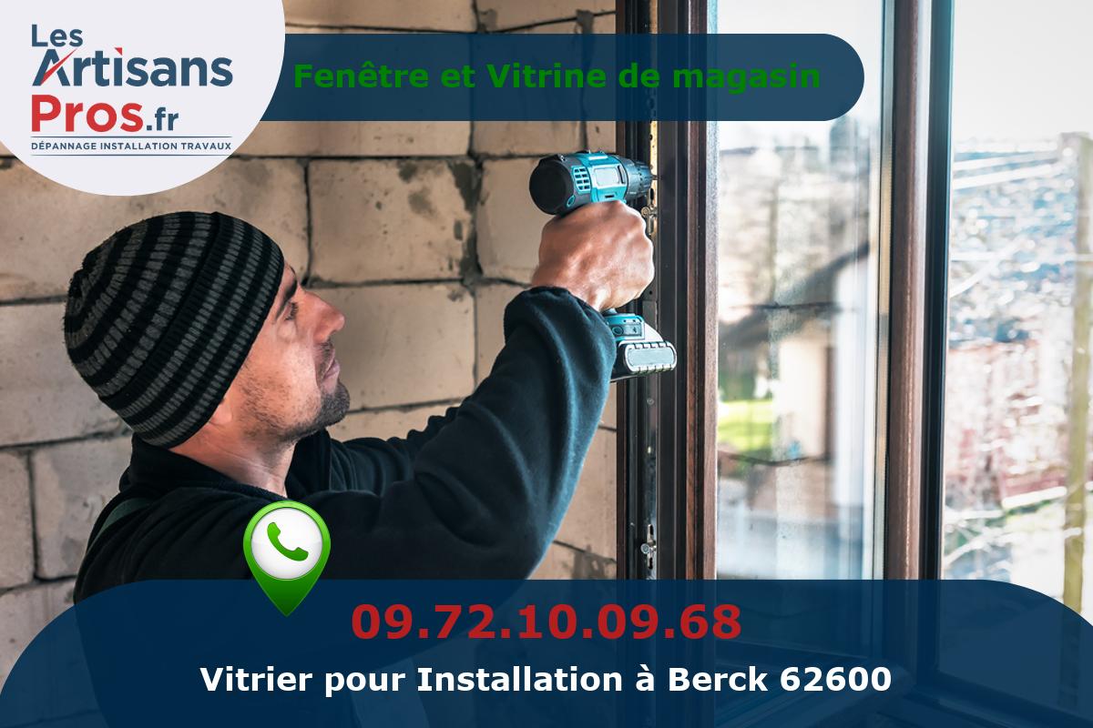 Installation de Vitrerie Berck