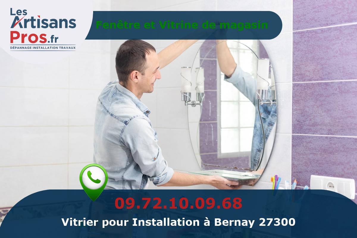 Installation de Vitrerie Bernay