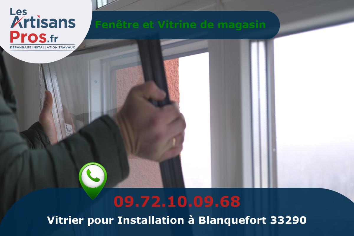 Installation de Vitrerie Blanquefort