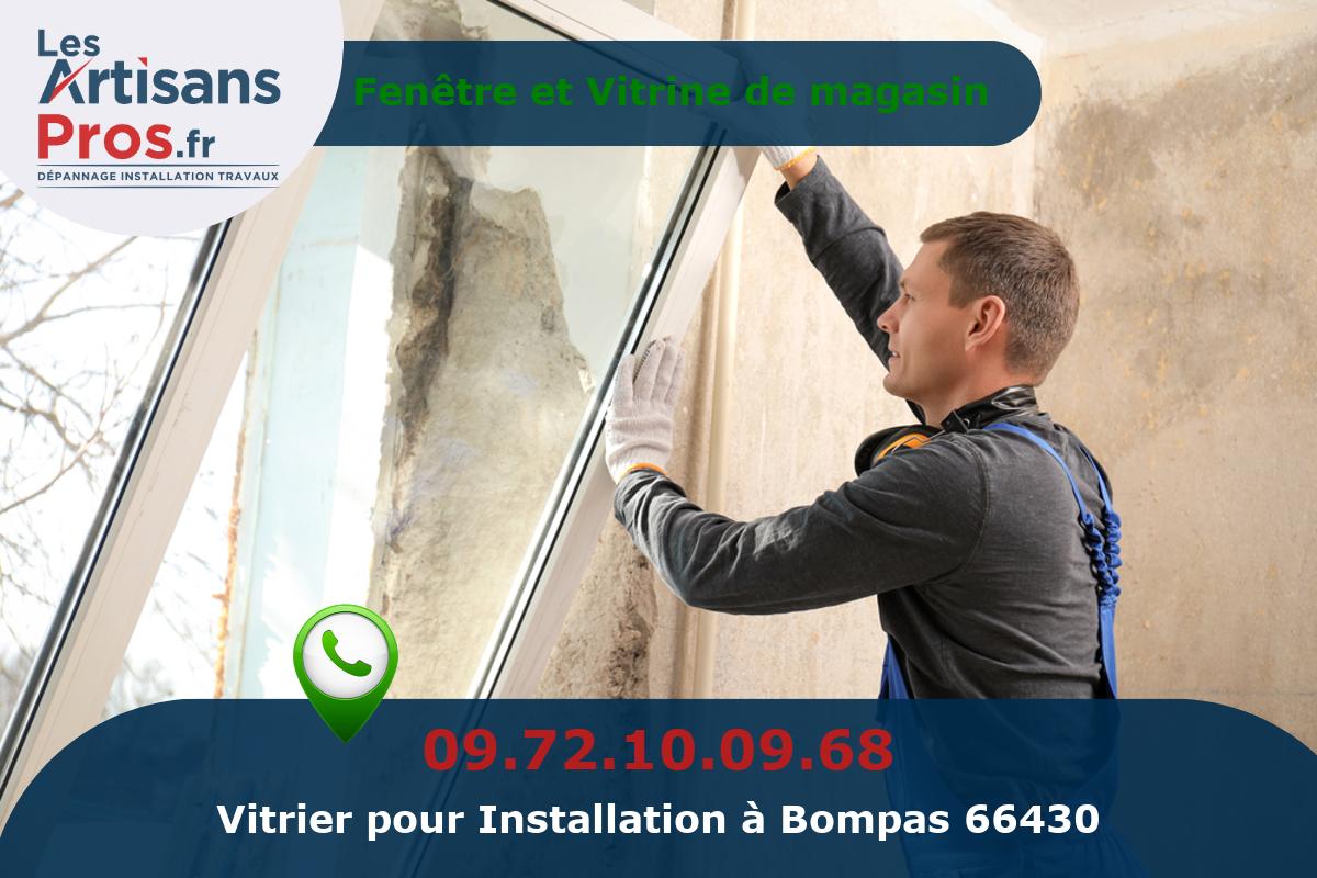 Installation de Vitrerie Bompas