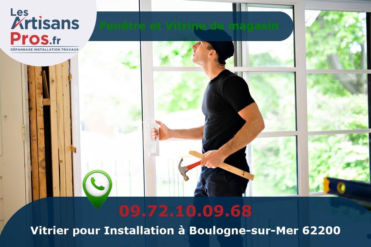 Installation de Vitrerie Boulogne-sur-Mer