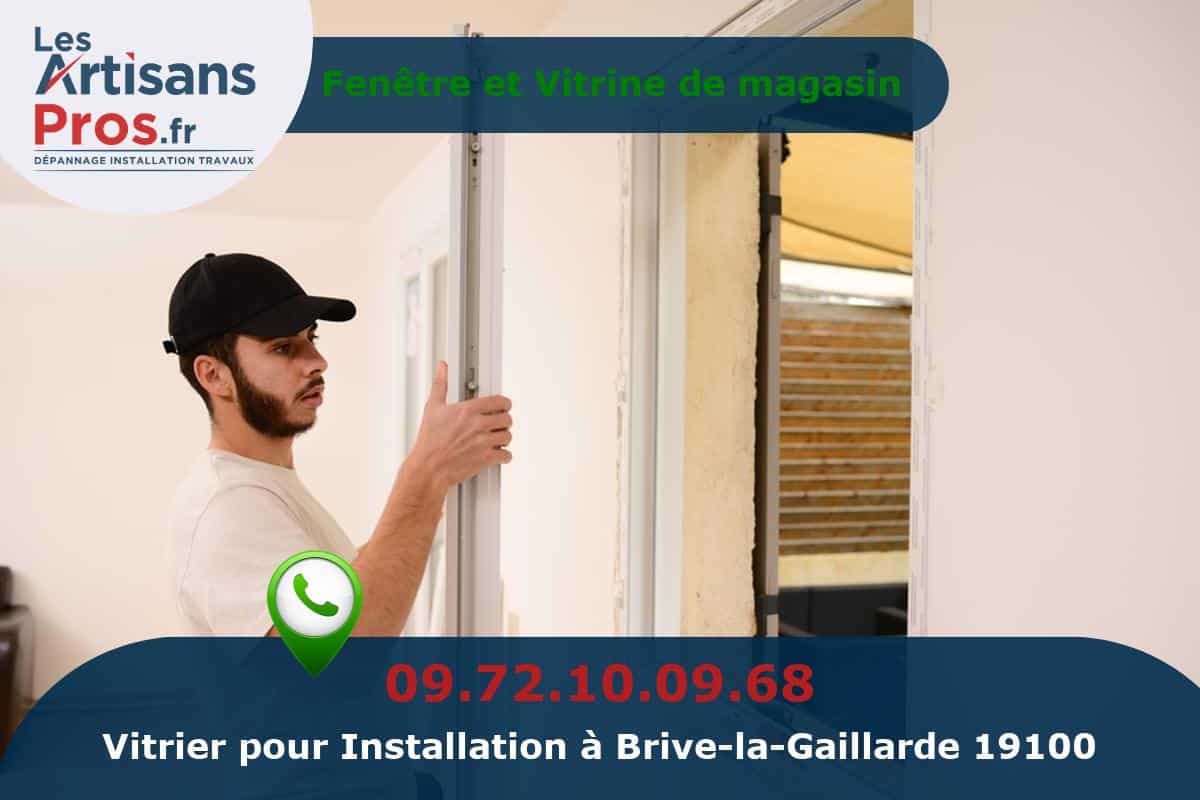 Installation de Vitrerie Brive-la-Gaillarde