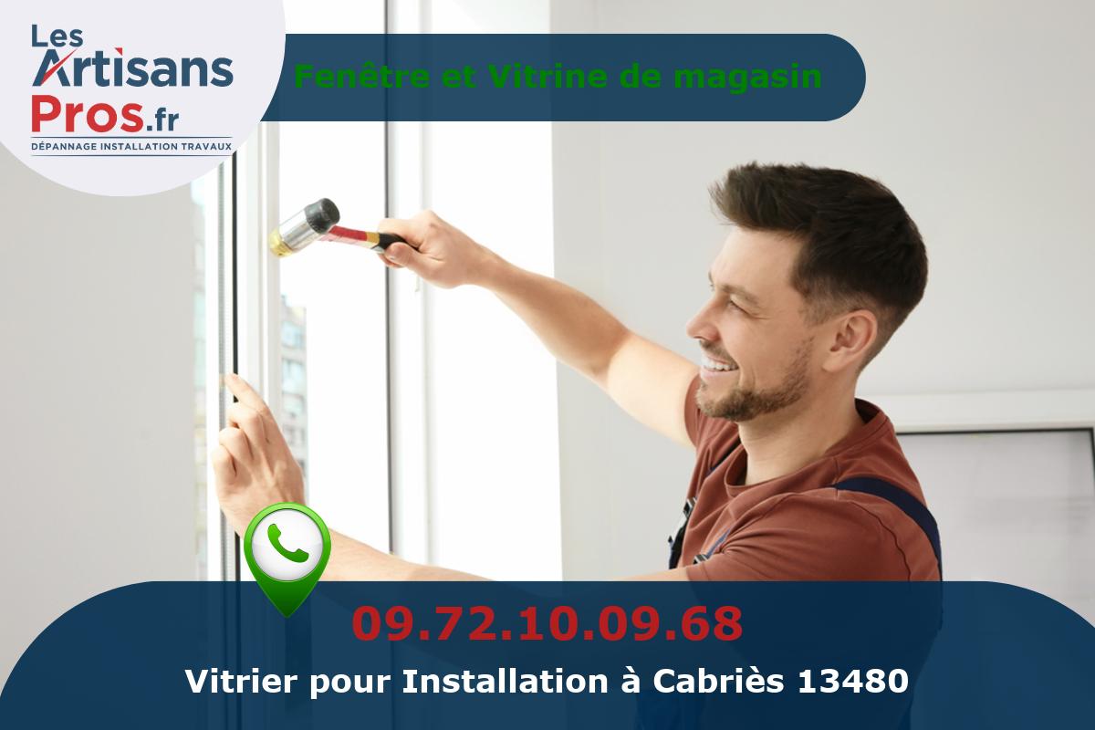 Installation de Vitrerie Cabriès