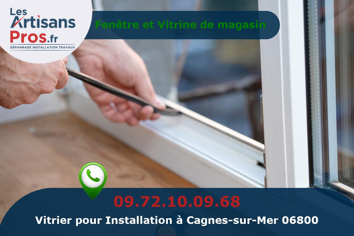 Installation de Vitrerie Cagnes-sur-Mer