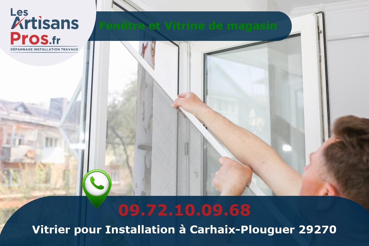 Installation de Vitrerie Carhaix-Plouguer