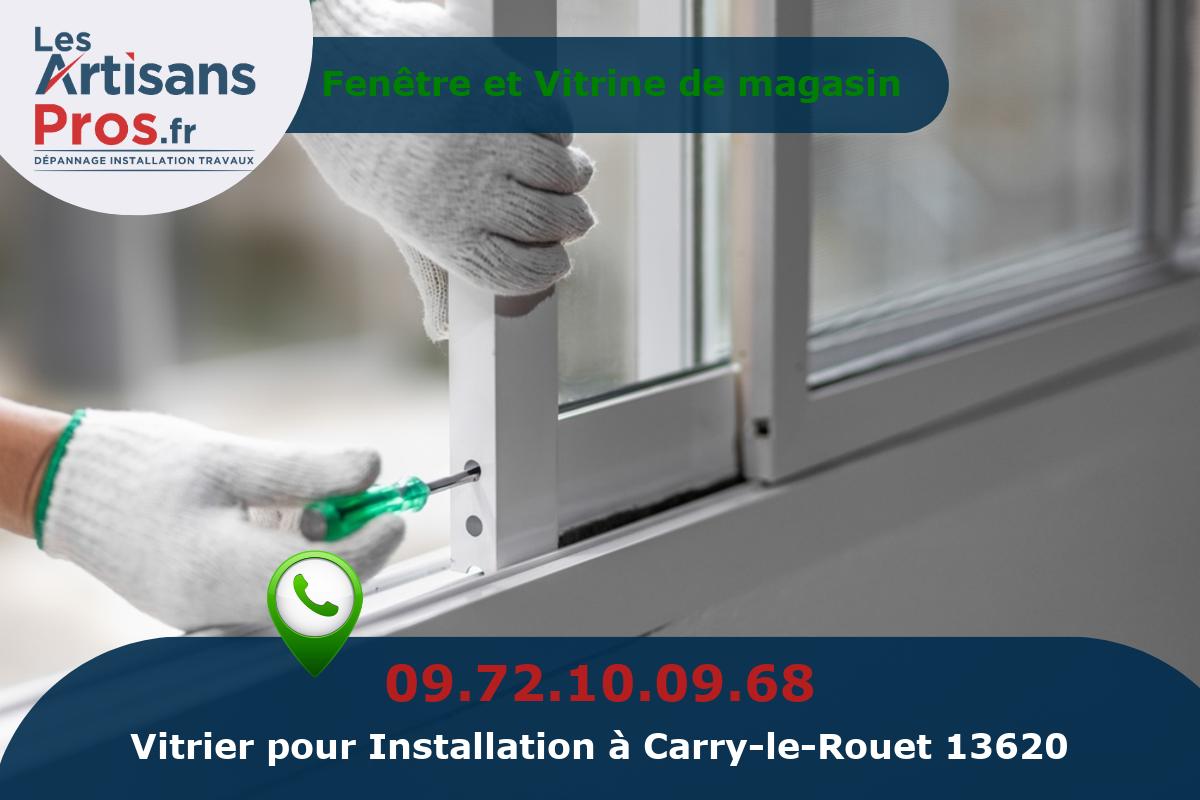 Installation de Vitrerie Carry-le-Rouet