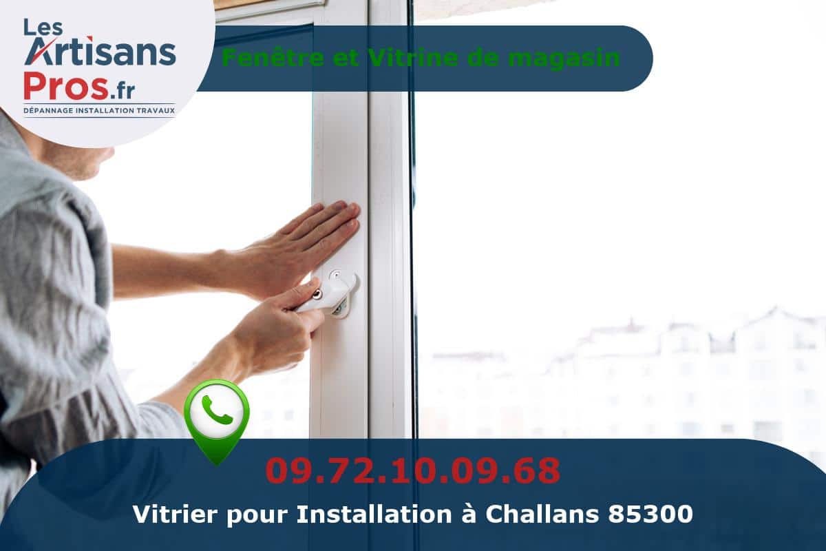 Installation de Vitrerie Challans