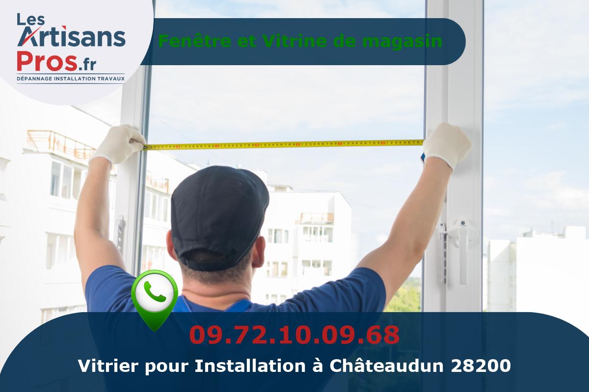 Installation de Vitrerie Châteaudun