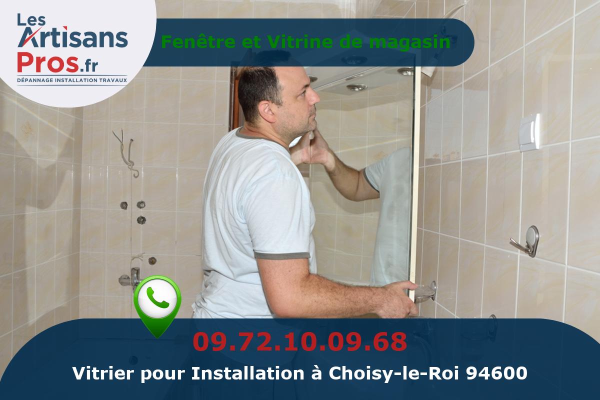 Installation de Vitrerie Choisy-le-Roi