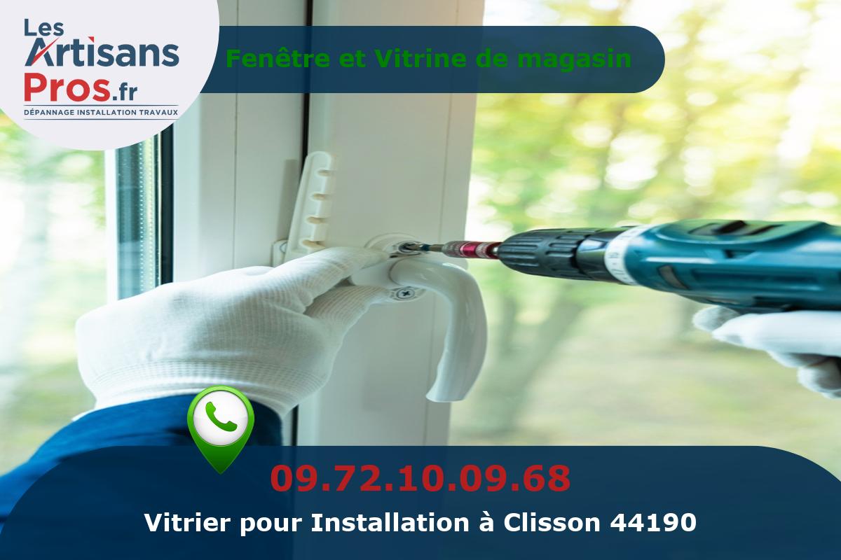 Installation de Vitrerie Clisson