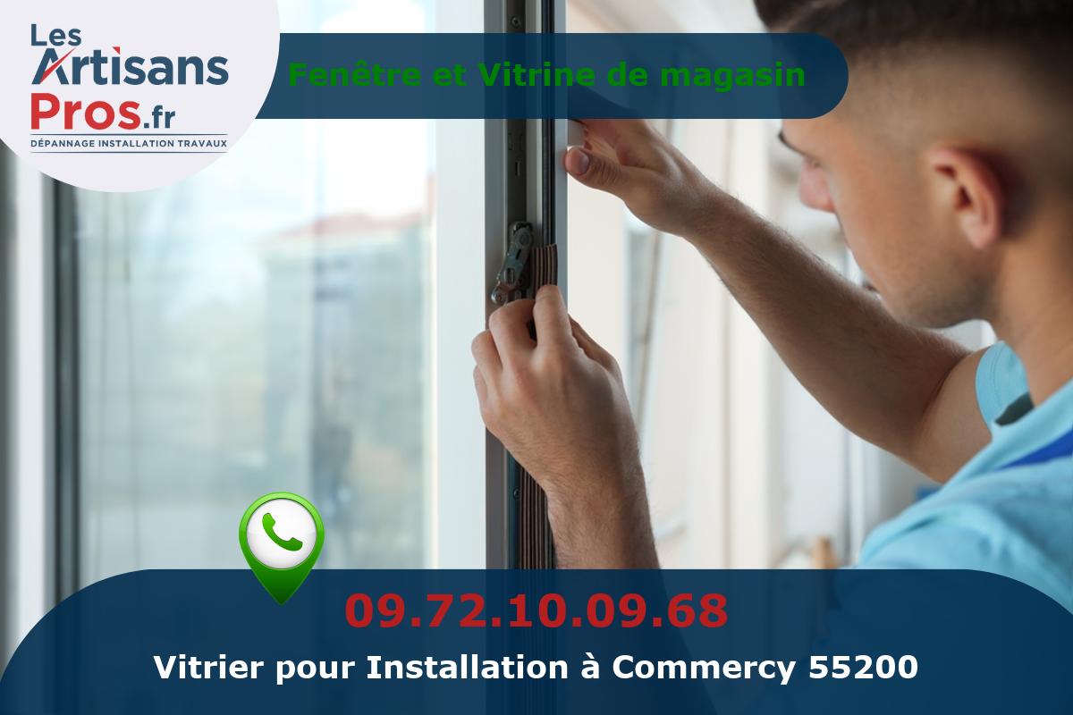 Installation de Vitrerie Commercy