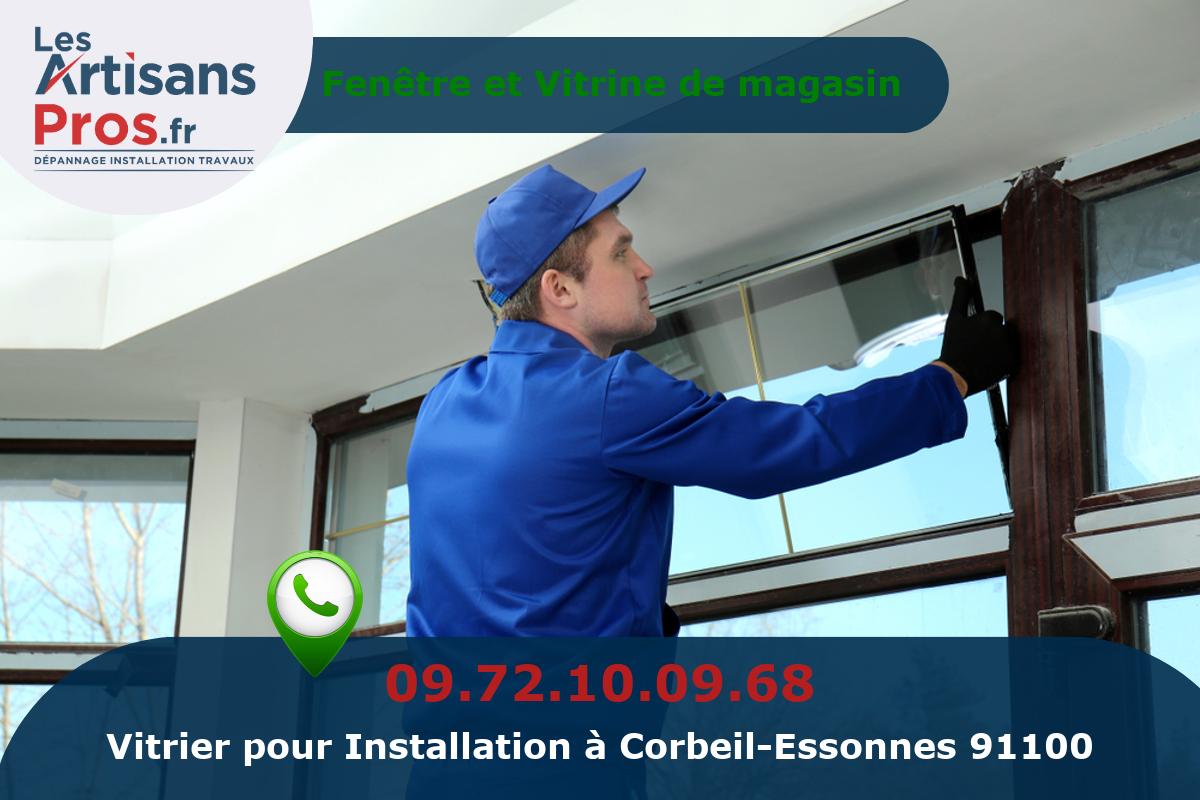 Installation de Vitrerie Corbeil-Essonnes