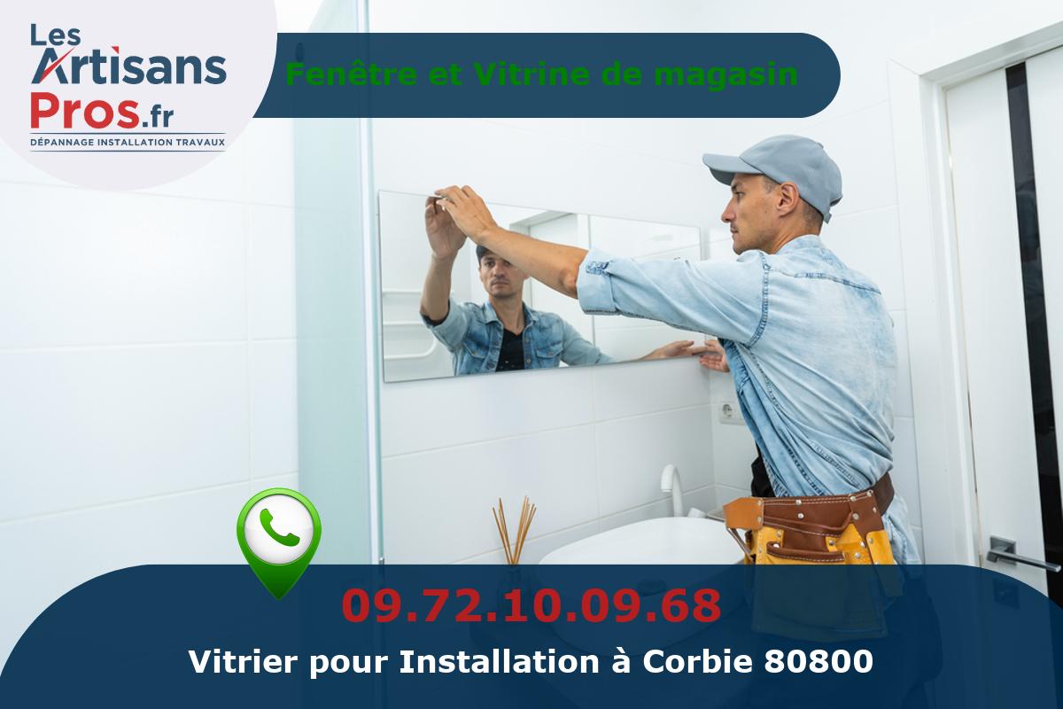 Installation de Vitrerie Corbie