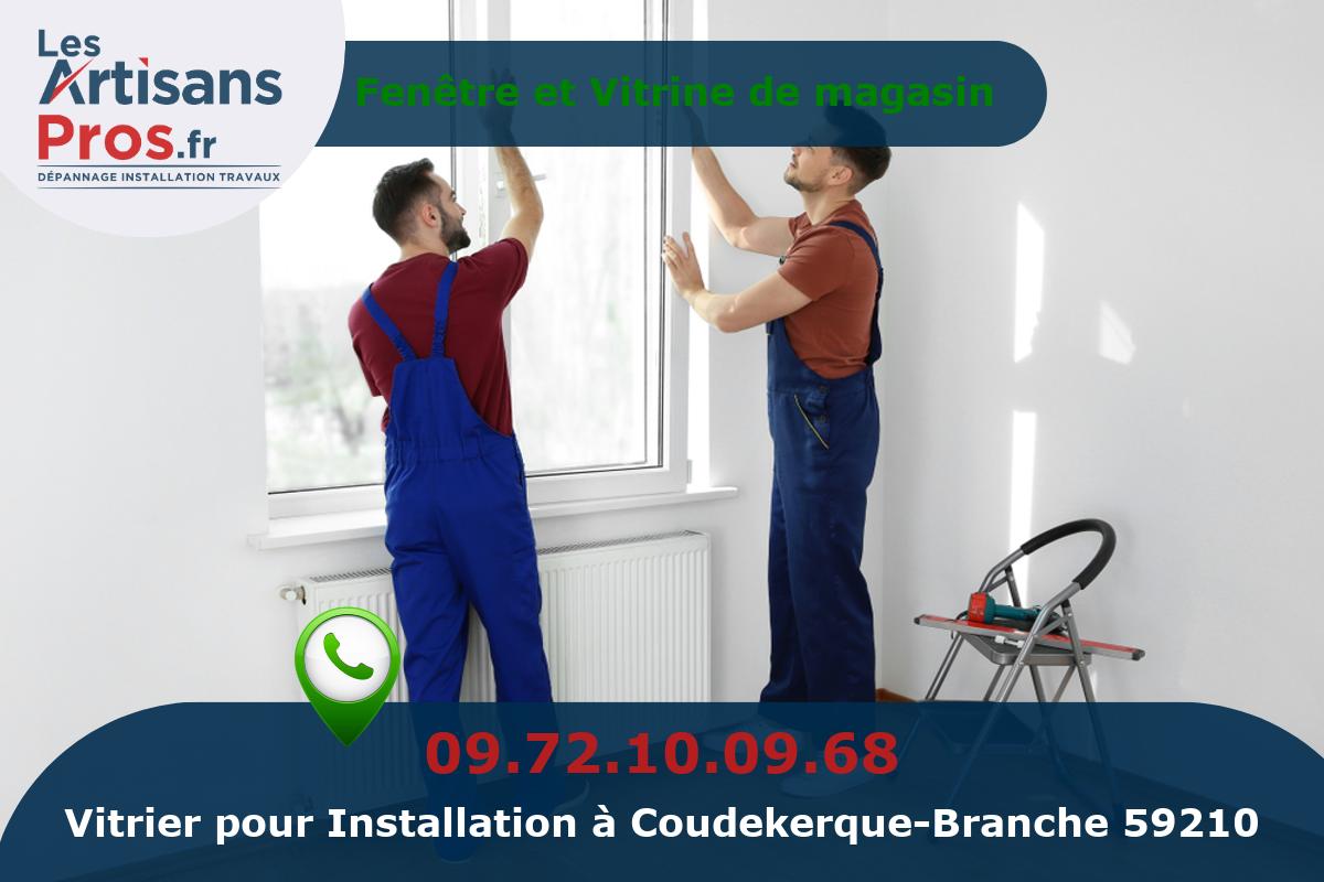 Installation de Vitrerie Coudekerque-Branche