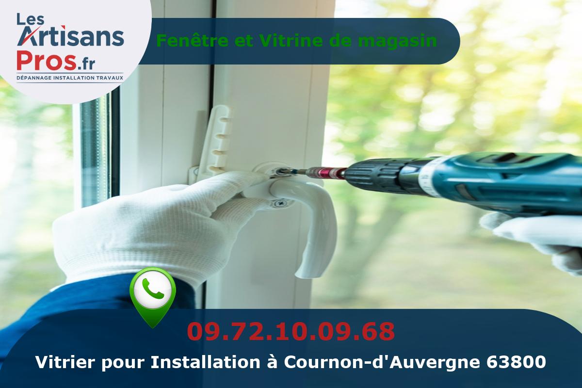 Installation de Vitrerie Cournon-d’Auvergne