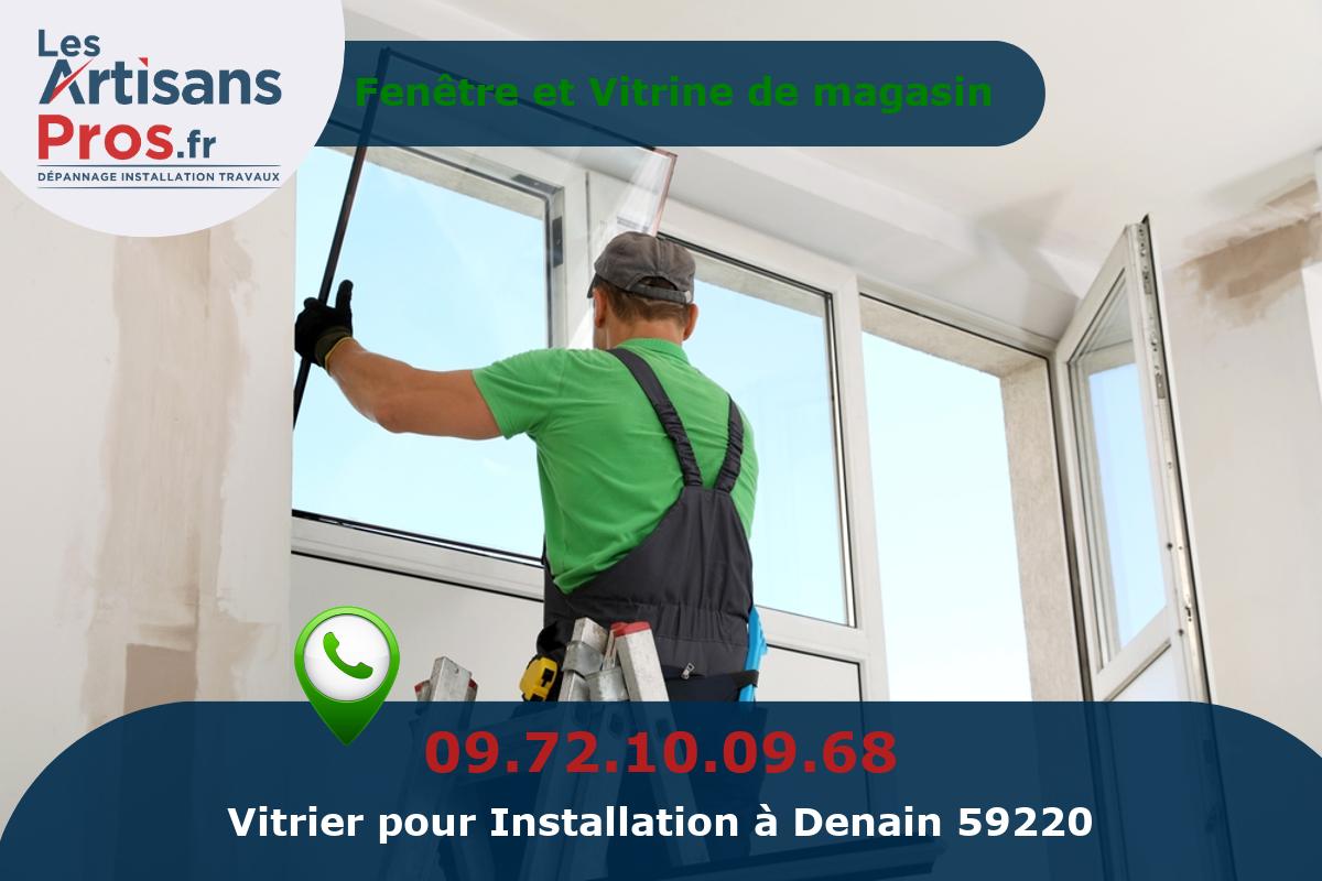 Installation de Vitrerie Denain