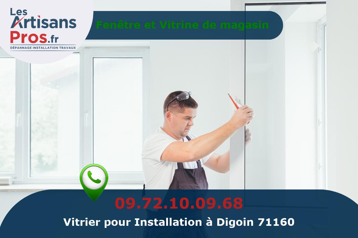 Installation de Vitrerie Digoin