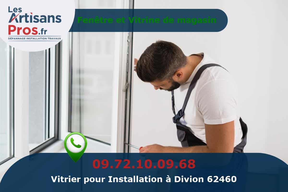 Installation de Vitrerie Divion