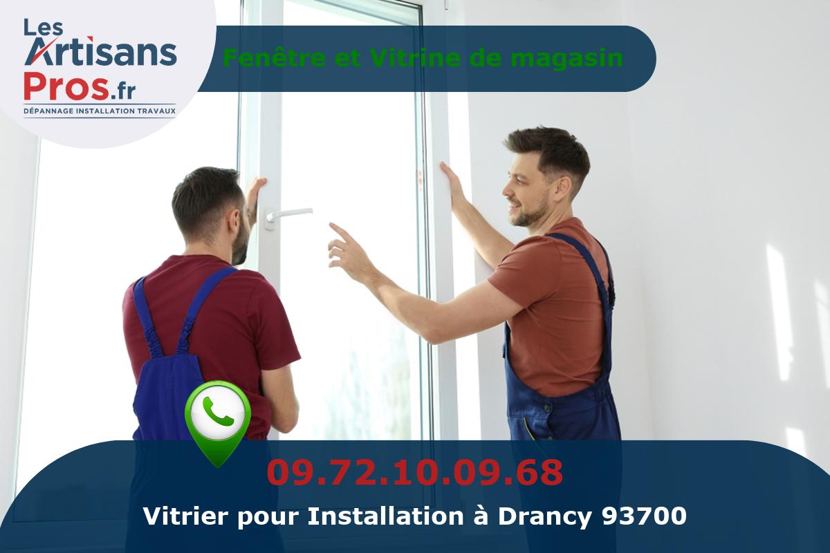 Installation de Vitrerie Drancy