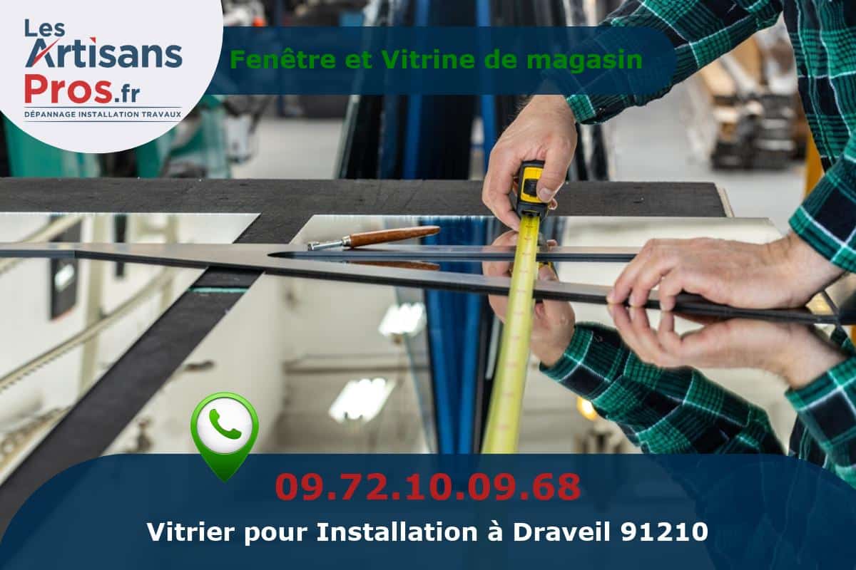 Installation de Vitrerie Draveil