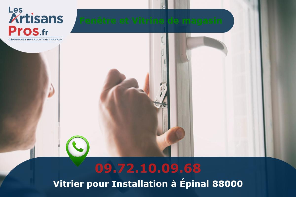 Installation de Vitrerie Épinal